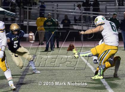 Thumbnail 1 in Notre Dame @ Mater Dei Catholic (CIF SoCal Regional 3-A Division Final)  photogallery.