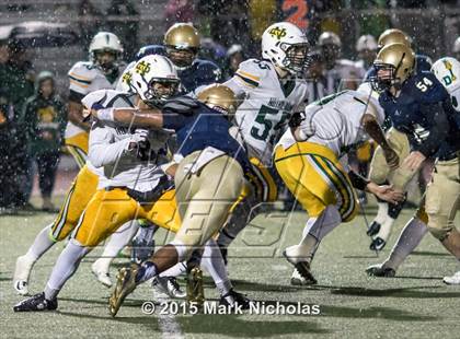 Thumbnail 1 in Notre Dame @ Mater Dei Catholic (CIF SoCal Regional 3-A Division Final)  photogallery.