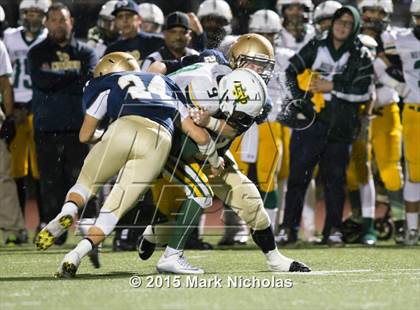 Thumbnail 3 in Notre Dame @ Mater Dei Catholic (CIF SoCal Regional 3-A Division Final)  photogallery.