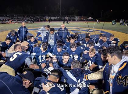 Thumbnail 2 in Notre Dame @ Mater Dei Catholic (CIF SoCal Regional 3-A Division Final)  photogallery.