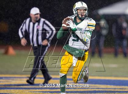 Thumbnail 2 in Notre Dame @ Mater Dei Catholic (CIF SoCal Regional 3-A Division Final)  photogallery.
