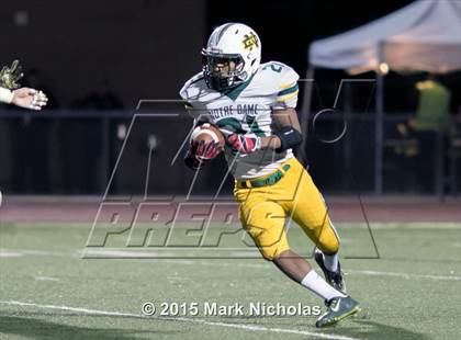 Thumbnail 1 in Notre Dame @ Mater Dei Catholic (CIF SoCal Regional 3-A Division Final)  photogallery.