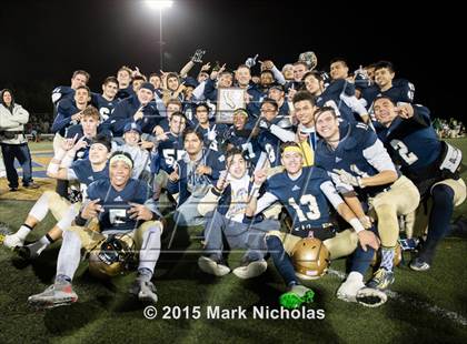 Thumbnail 1 in Notre Dame @ Mater Dei Catholic (CIF SoCal Regional 3-A Division Final)  photogallery.