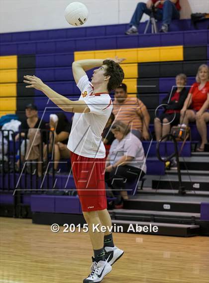 Thumbnail 2 in Ironwood vs Seton Catholic (Notre Dame Prep Invitational) photogallery.