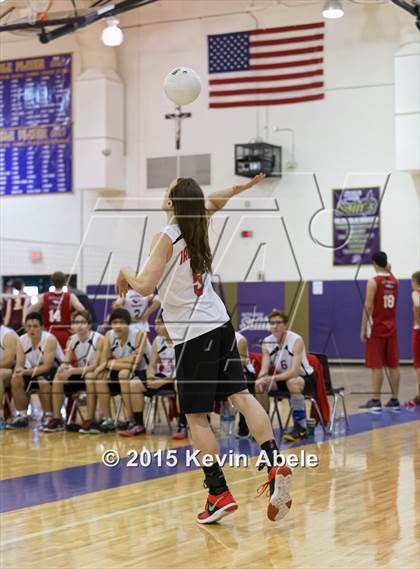 Thumbnail 2 in Ironwood vs Seton Catholic (Notre Dame Prep Invitational) photogallery.