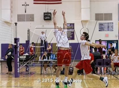 Thumbnail 2 in Ironwood vs Seton Catholic (Notre Dame Prep Invitational) photogallery.