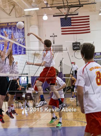 Thumbnail 1 in Ironwood vs Seton Catholic (Notre Dame Prep Invitational) photogallery.