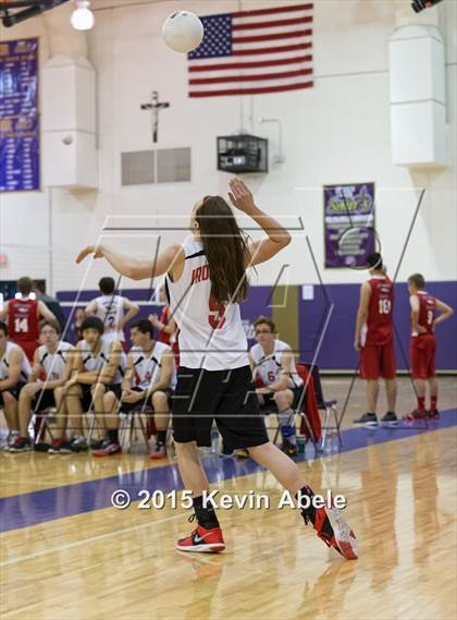 Thumbnail 1 in Ironwood vs Seton Catholic (Notre Dame Prep Invitational) photogallery.