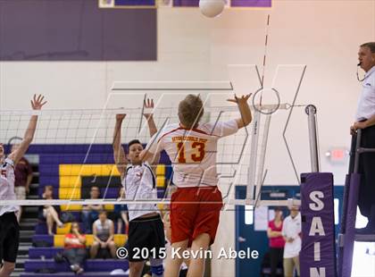 Thumbnail 1 in Ironwood vs Seton Catholic (Notre Dame Prep Invitational) photogallery.