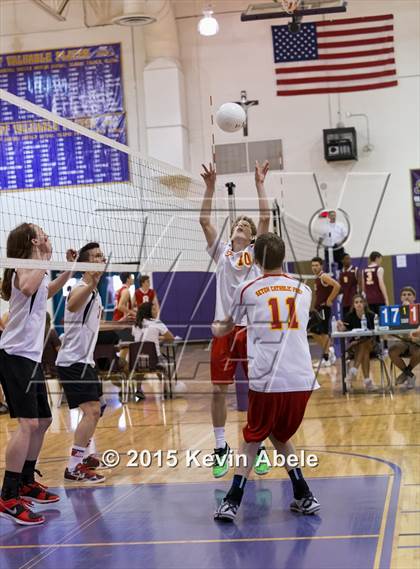 Thumbnail 3 in Ironwood vs Seton Catholic (Notre Dame Prep Invitational) photogallery.