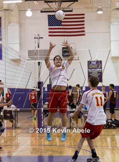 Thumbnail 3 in Ironwood vs Seton Catholic (Notre Dame Prep Invitational) photogallery.
