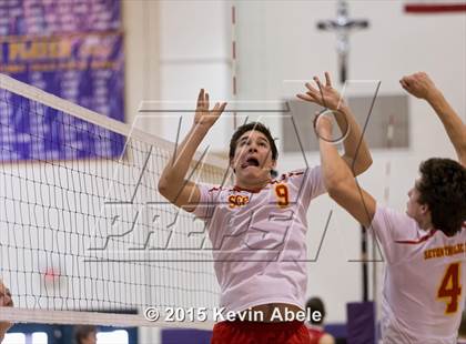 Thumbnail 3 in Ironwood vs Seton Catholic (Notre Dame Prep Invitational) photogallery.