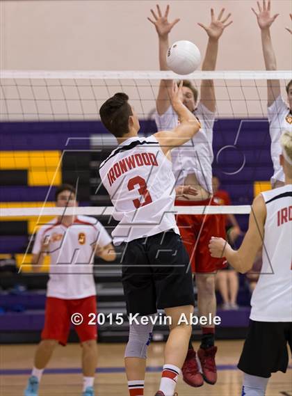 Thumbnail 2 in Ironwood vs Seton Catholic (Notre Dame Prep Invitational) photogallery.