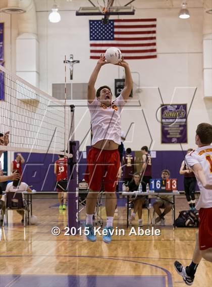 Thumbnail 1 in Ironwood vs Seton Catholic (Notre Dame Prep Invitational) photogallery.