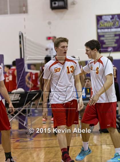Thumbnail 3 in Ironwood vs Seton Catholic (Notre Dame Prep Invitational) photogallery.