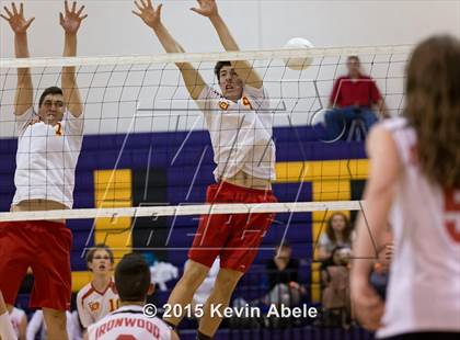 Thumbnail 3 in Ironwood vs Seton Catholic (Notre Dame Prep Invitational) photogallery.