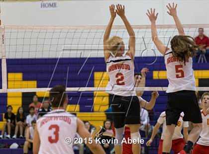 Thumbnail 3 in Ironwood vs Seton Catholic (Notre Dame Prep Invitational) photogallery.