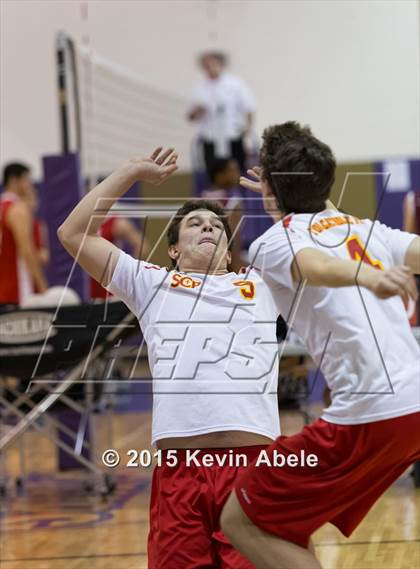 Thumbnail 1 in Ironwood vs Seton Catholic (Notre Dame Prep Invitational) photogallery.