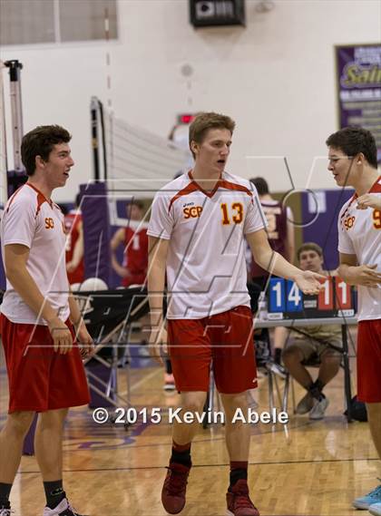 Thumbnail 2 in Ironwood vs Seton Catholic (Notre Dame Prep Invitational) photogallery.