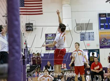 Thumbnail 1 in Ironwood vs Seton Catholic (Notre Dame Prep Invitational) photogallery.