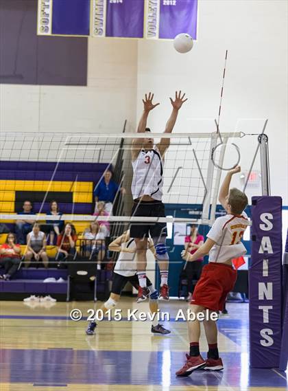 Thumbnail 2 in Ironwood vs Seton Catholic (Notre Dame Prep Invitational) photogallery.