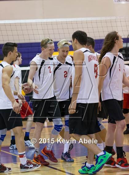 Thumbnail 2 in Ironwood vs Seton Catholic (Notre Dame Prep Invitational) photogallery.