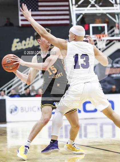Thumbnail 2 in Cushing Academy vs CBD - Montverde Academy (Spalding Hoophall Classic) photogallery.
