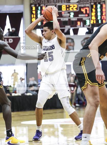Thumbnail 1 in Cushing Academy vs CBD - Montverde Academy (Spalding Hoophall Classic) photogallery.