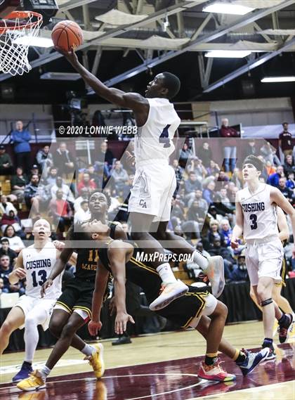 Thumbnail 2 in Cushing Academy vs CBD - Montverde Academy (Spalding Hoophall Classic) photogallery.