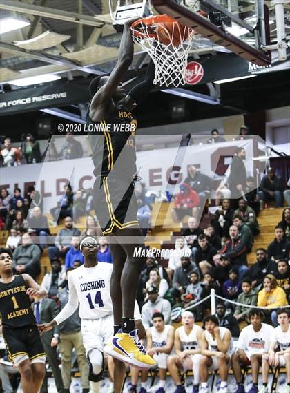 Thumbnail 1 in Cushing Academy vs CBD - Montverde Academy (Spalding Hoophall Classic) photogallery.