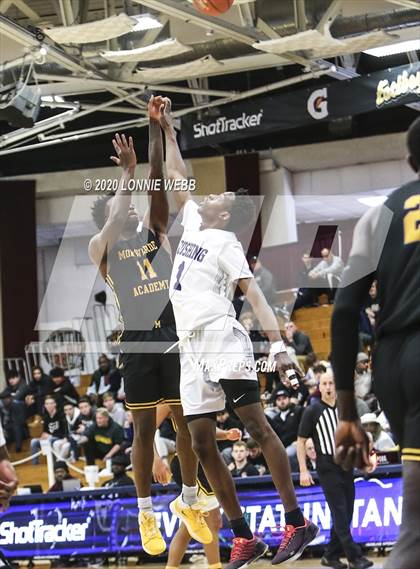 Thumbnail 1 in Cushing Academy vs CBD - Montverde Academy (Spalding Hoophall Classic) photogallery.
