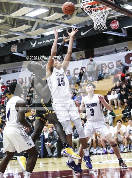 Thumbnail 2 in Cushing Academy vs CBD - Montverde Academy (Spalding Hoophall Classic) photogallery.