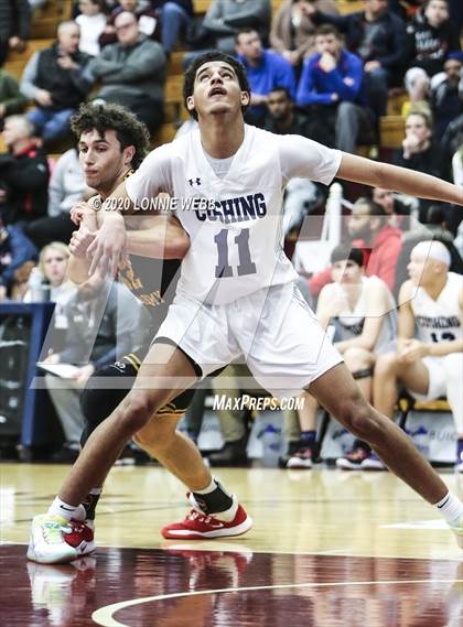 Thumbnail 3 in Cushing Academy vs CBD - Montverde Academy (Spalding Hoophall Classic) photogallery.