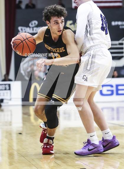 Thumbnail 1 in Cushing Academy vs CBD - Montverde Academy (Spalding Hoophall Classic) photogallery.