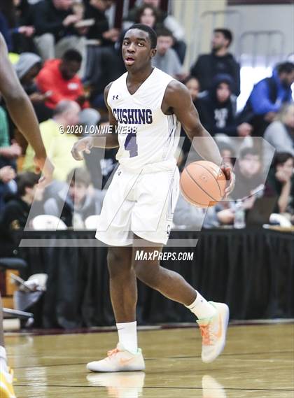 Thumbnail 2 in Cushing Academy vs CBD - Montverde Academy (Spalding Hoophall Classic) photogallery.