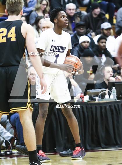 Thumbnail 2 in Cushing Academy vs CBD - Montverde Academy (Spalding Hoophall Classic) photogallery.