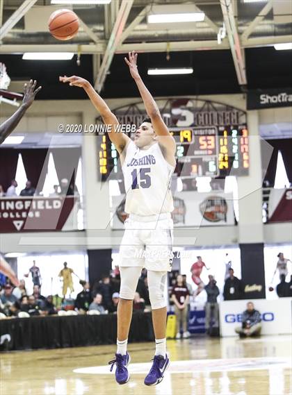 Thumbnail 2 in Cushing Academy vs CBD - Montverde Academy (Spalding Hoophall Classic) photogallery.