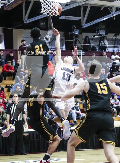 Thumbnail 1 in Cushing Academy vs CBD - Montverde Academy (Spalding Hoophall Classic) photogallery.