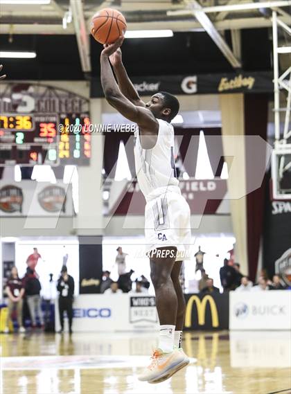 Thumbnail 2 in Cushing Academy vs CBD - Montverde Academy (Spalding Hoophall Classic) photogallery.