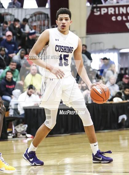 Thumbnail 2 in Cushing Academy vs CBD - Montverde Academy (Spalding Hoophall Classic) photogallery.
