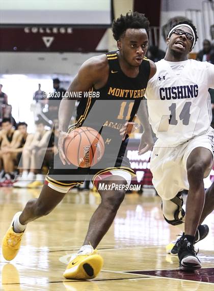 Thumbnail 3 in Cushing Academy vs CBD - Montverde Academy (Spalding Hoophall Classic) photogallery.