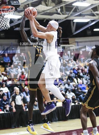 Thumbnail 1 in Cushing Academy vs CBD - Montverde Academy (Spalding Hoophall Classic) photogallery.