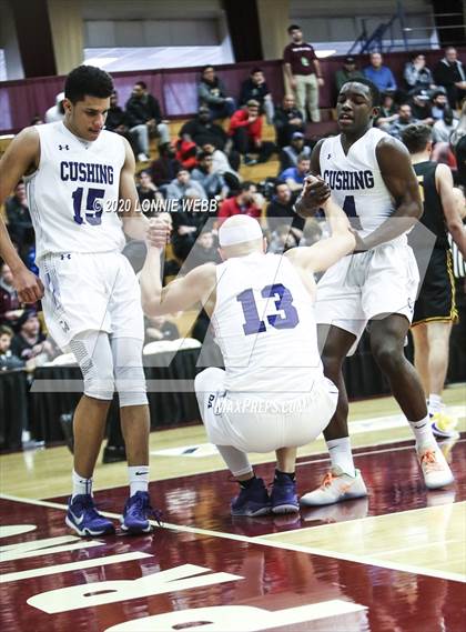 Thumbnail 2 in Cushing Academy vs CBD - Montverde Academy (Spalding Hoophall Classic) photogallery.