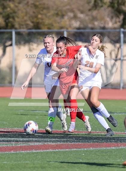 Thumbnail 1 in Williams Field vs. Eastmark (Coyote Classic Tournament) photogallery.