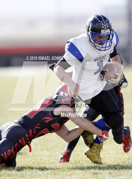 Thumbnail 2 in Platte Canyon vs Peyton (CHSAA 1A Playoff) photogallery.