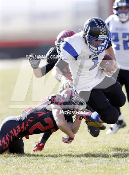 Thumbnail 3 in Platte Canyon vs Peyton (CHSAA 1A Playoff) photogallery.