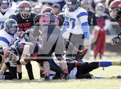 Thumbnail 3 in Platte Canyon vs Peyton (CHSAA 1A Playoff) photogallery.