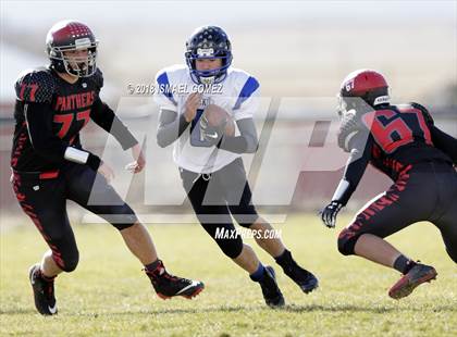 Thumbnail 2 in Platte Canyon vs Peyton (CHSAA 1A Playoff) photogallery.