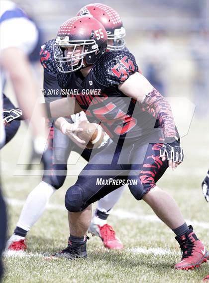 Thumbnail 3 in Platte Canyon vs Peyton (CHSAA 1A Playoff) photogallery.
