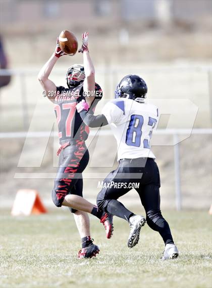 Thumbnail 3 in Platte Canyon vs Peyton (CHSAA 1A Playoff) photogallery.